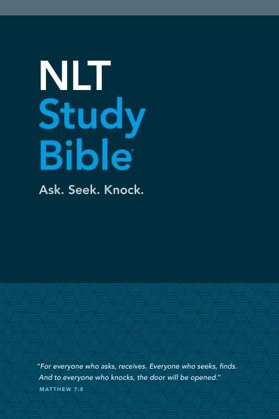 Cover for Tyndale · NLT Study Bible, Blue Cloth (Hardcover bog) (2017)