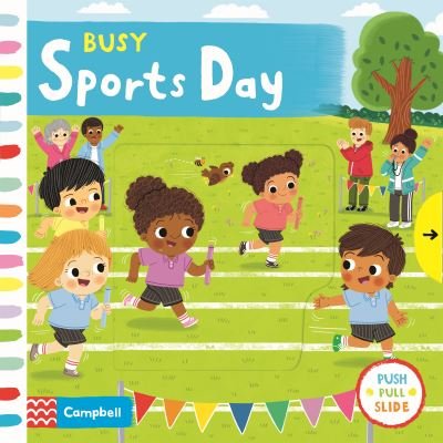 Cover for Campbell Books · Busy Sports Day - Campbell Busy Books (Tavlebog) (2021)