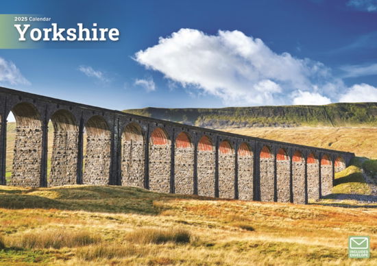 Cover for Carousel Calendars · Yorkshire A4 Calendar 2025 (Paperback Book) (2024)