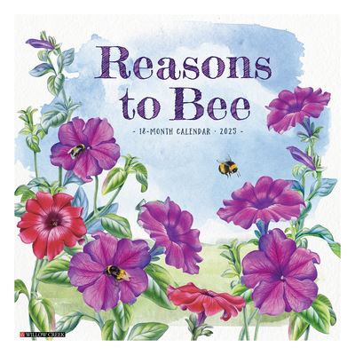 Willow Creek Press · Reasons to Bee 2025 12 X 12 Wall Calendar (Kalender) (2024)