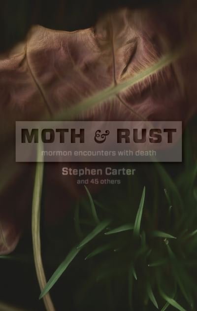 Cover for Stephen Carter · Moth and Rust: Mormon Encounters with Death (Taschenbuch) (2017)