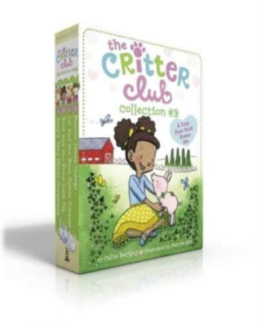 Cover for Callie Barkley · The Critter Club Collection #3 (Boxed Set): Amy's Very Merry Christmas; Ellie and the Good-Luck Pig; Liz and the Sand Castle Contest; Marion Takes Charge - The Critter Club (Taschenbuch) (2023)