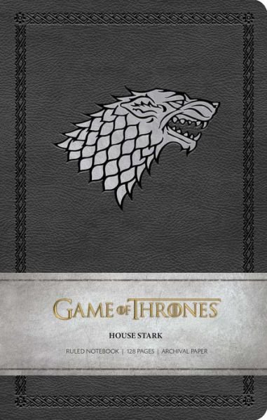 Game of Thrones: House Stark Ruled Notebook - Ruled Notebooks - Insight Editions - Books - Insight Editions - 9781683836650 - March 12, 2019