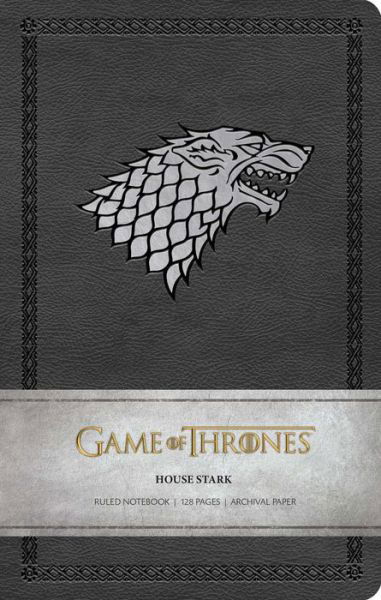 Game of Thrones: House Stark Ruled Notebook - Ruled Notebooks - Insight Editions - Böcker - Insight Editions - 9781683836650 - 12 mars 2019