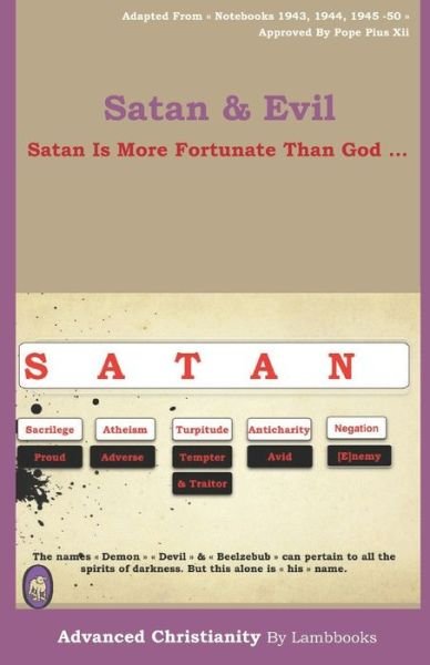 Cover for Lamb Books · Satan &amp; Evil (Paperback Book) (2019)