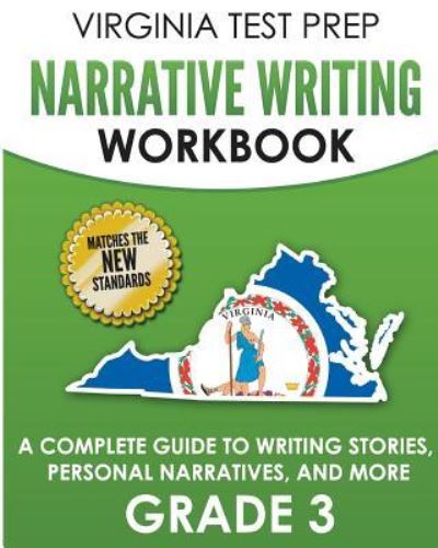 Cover for V Hawas · Virginia Test Prep Narrative Writing Workbook Grade 3 (Paperback Book) (2018)