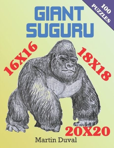 Cover for Martin Duval · Giant Suguru (Paperback Book) (2018)
