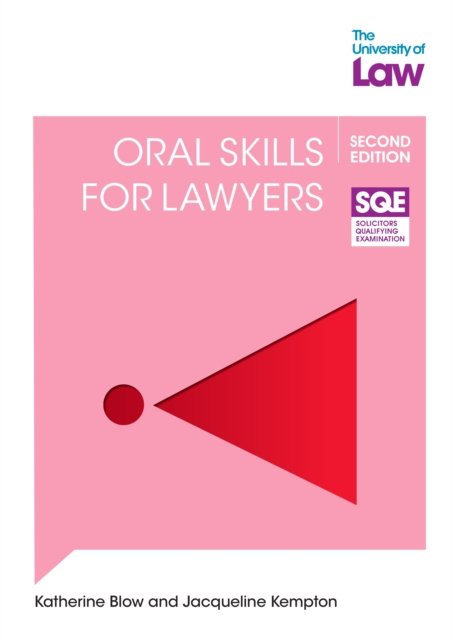 Cover for Katherine Blow · SQE2 Oral Skills for Lawyers 2e - SQE 2 (Taschenbuch) [2 New edition] (2023)