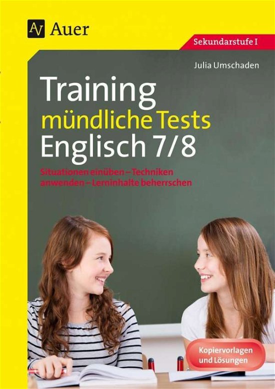 Cover for Umschaden · Training mündl.Tests Engl.7-8 (Book)