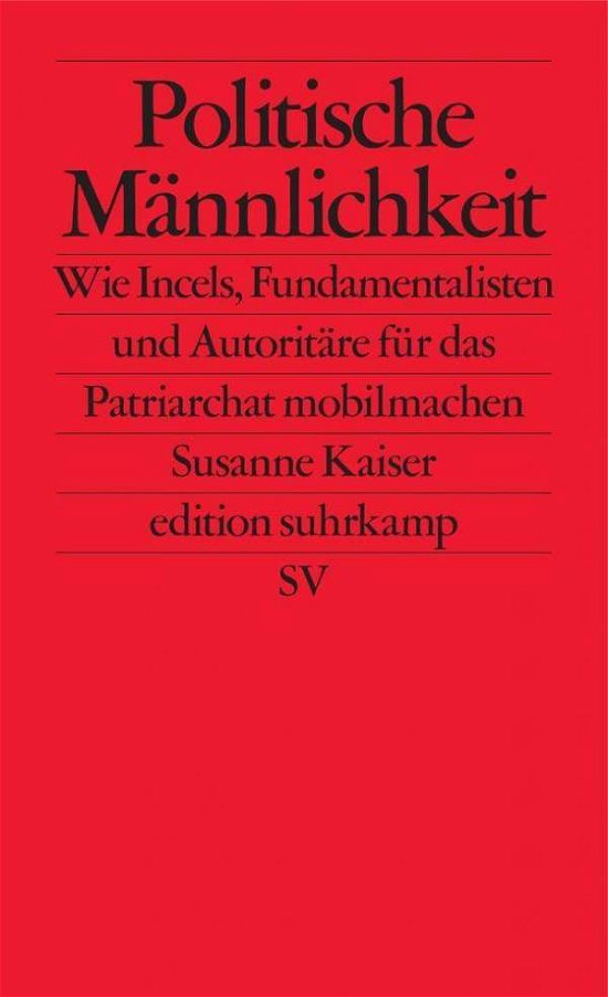 Politische Männlichkeit - Kaiser - Libros -  - 9783518127650 - 
