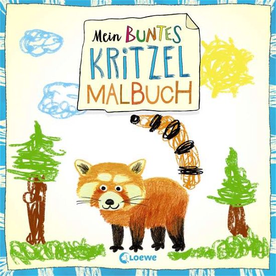 Cover for Pautner · Mein buntes Kritzel-Malbuch (Ro (Bog)