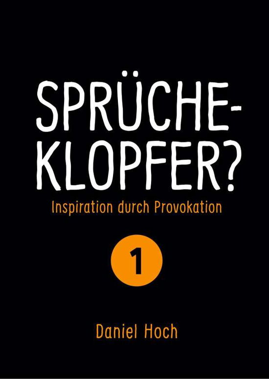 Cover for Hoch · Sprücheklopfer? (Book)