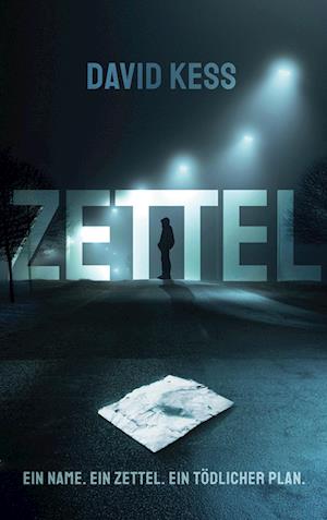 Cover for David Kess · Zettel (Book) (2025)