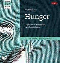 Hunger, 1 MP3-CD - Hamsun - Boeken - Der Audio Verlag - 9783862318650 - 