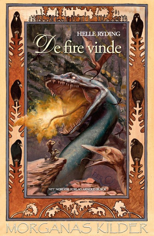 Cover for Helle Ryding · De fire vinde (Sewn Spine Book) [3. Painos] (2012)