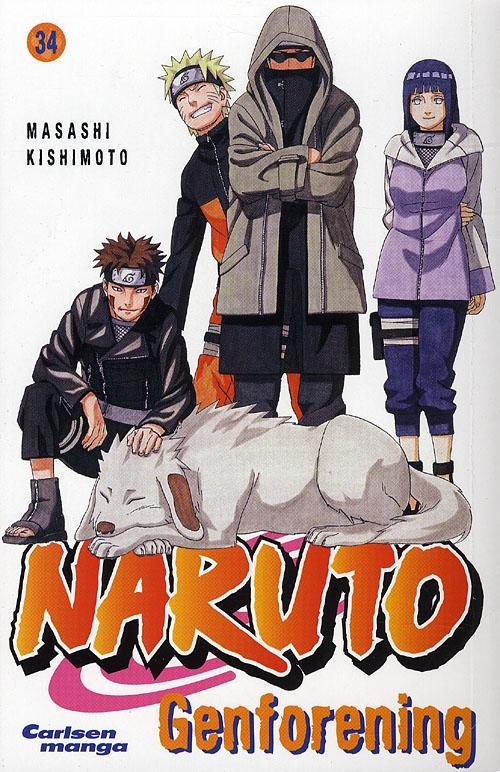 Cover for Masashi Kishimoto · Naruto, 34: Naruto 34: Genforening (Paperback Book) [1. Painos] (2009)