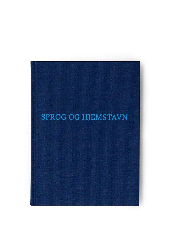 Cover for Martin Heidegger · Sprog og hjemstavn (Gebundesens Buch) [1. Ausgabe] [Indbundet] (2012)