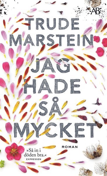 Jag hade så mycket - Trude Marstein - Books - Albert Bonniers Förlag - 9789100184650 - May 12, 2020