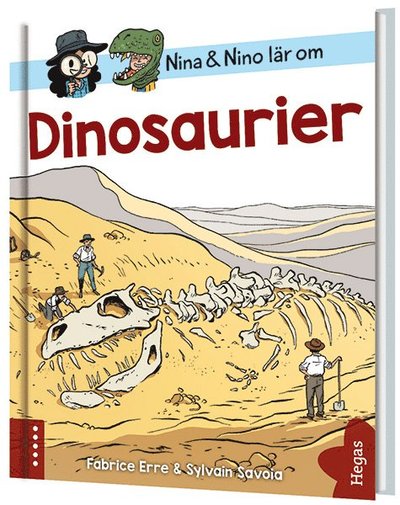 Nina och Nino: Nina och Nino lär om dinosaurier - Fabrice Erre - Books - Bokförlaget Hegas - 9789178813650 - May 6, 2019