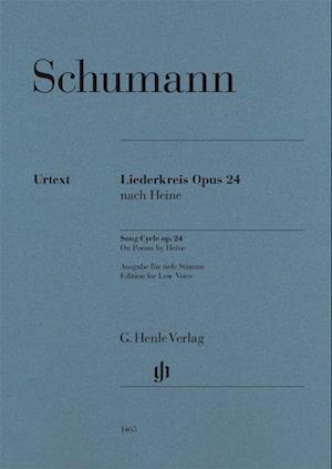 Cover for Robert Schumann · Schumann: Song Cycle op. 24 (Taschenbuch) (2020)