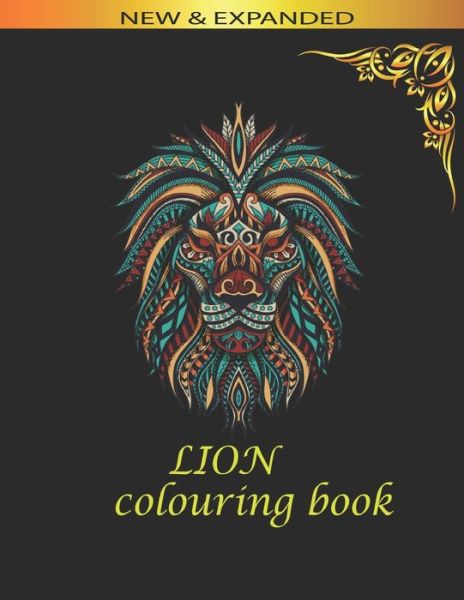 Cover for Mosharof Hosen · Lion Colouring Book (Paperback Book) (2020)