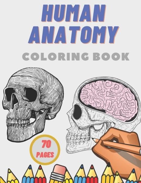 Cover for Jack White · Human Anatomy Coloring Book (Paperback Book) (2021)