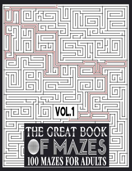 Cover for Ibens Publishing · The Great Book of Mazes (Paperback Bog) (2020)