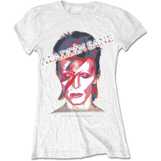 Cover for David Bowie · David Bowie Ladies T-Shirt: Aladdin Sane (T-shirt)