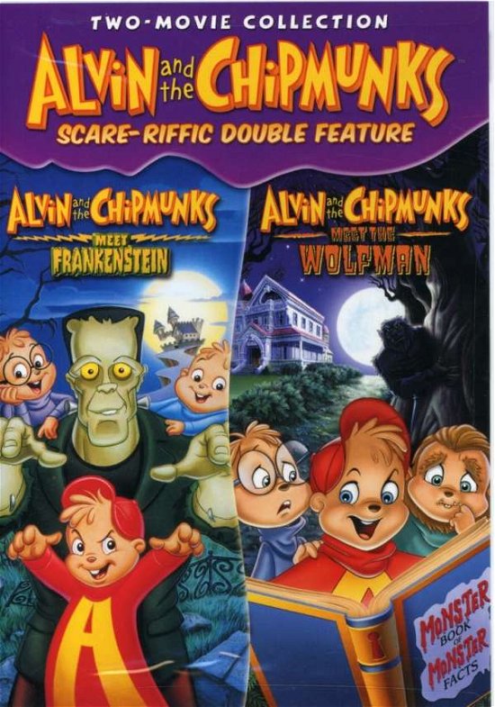 Cover for Alvin &amp; the Chipmunks · Scare-riffic Double Feature (DVD) (2008)
