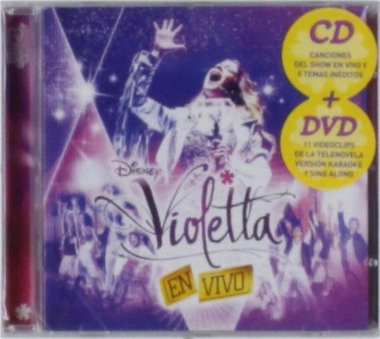 Cover for Violetta · Violetta en Vivo (CD/DVD) (2013)