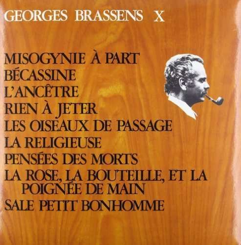 Cover for Georges Brassens · X (LP) [Remastered edition] (2023)
