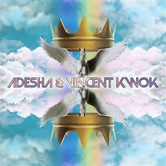 Cover for Adesha &amp; Vincent Kwok · Pegasus / Crown Me (LP) [Coloured edition] (2023)