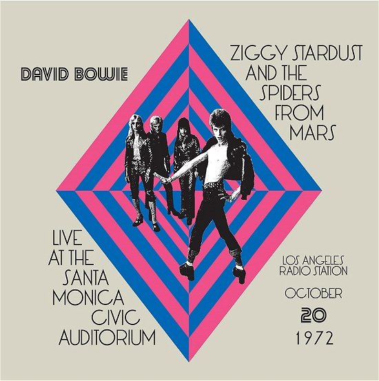 Cover for David Bowie · Live At The Santa Monica Civic Auditorium. October 20. 1972 (LP) (2023)