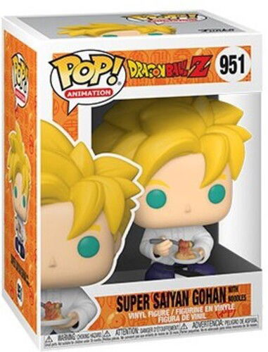 Funko Pop Anime Dragon Ball Z Gohan with Noodles - Pop Anime Dragon Ball - Merchandise - FUNKO UK LTD - 0889698486651 - 11. September 2021