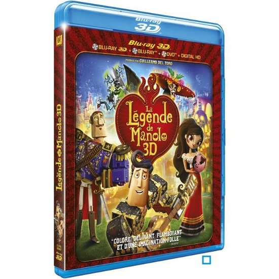 La Legende De Manolo (combo 3d + Blu-ray + Dvd) - Movie - Movies - 20TH CENTURY FOX - 3344428059651 - 