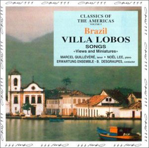 Cover for Heitor Villa Lobos · Heitor Villa-Lobos - Canzoni Views And Miniatures (CD) (2001)