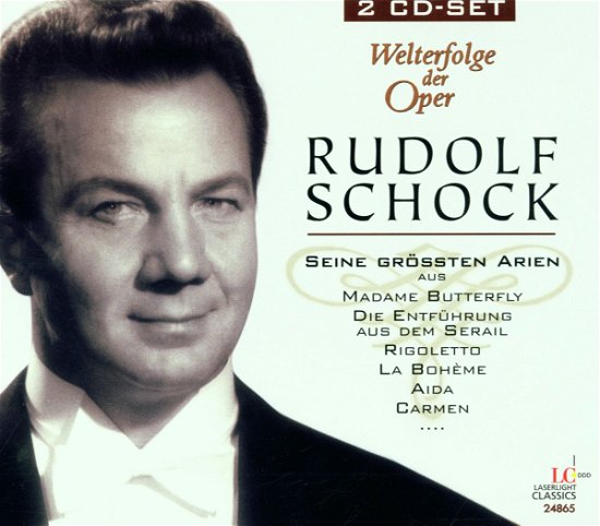 Cover for Rudolf Schock · Seine Grössten Arien - Welterfolge Der Oper (CD)
