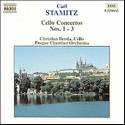 Stamitzcello Concertos 13 - Bendaprague Chamber Orchestra - Musiikki - NAXOS - 4891030508651 - perjantai 21. kesäkuuta 1996