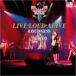 Cover for Loudness · Live-loud-alive Loudness in Tokyo (MDVD) [Japan Import edition] (2005)