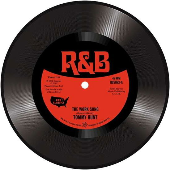 Cover for Hunt,tommy / Brown Jr,oscar · Work Song (7&quot;) (2019)