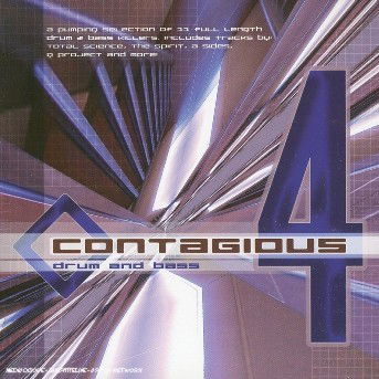 Cover for Contagious D&amp;B 4 (CD) (2003)