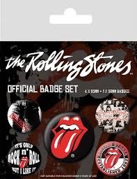 Classic (Pin Badge Pack / Set Spille) - Rolling Stones (The): Pyramid - Merchandise - Ambrosiana - 5050293804651 - 28. Oktober 2020
