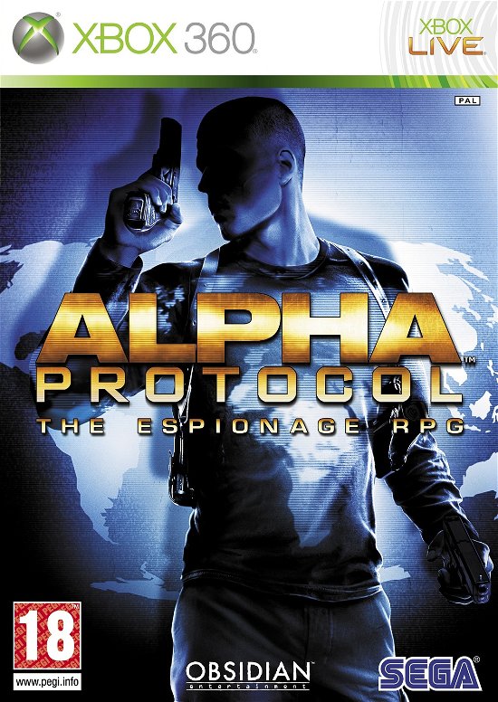 Cover for Sega Games · Alpha Protocol (DELETED TITLE) (X360) (2010)