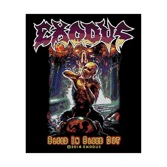 Exodus Standard Patch: Blood in Blood Out (Loose) - Exodus - Merchandise -  - 5055339752651 - 19. August 2019
