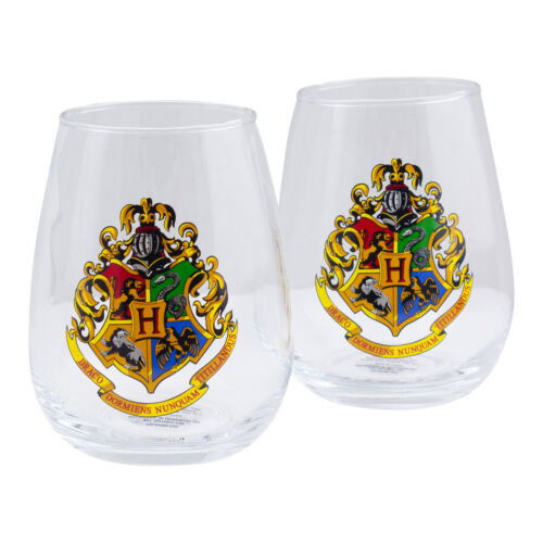 Hogwarts Crest Set Of 2 Glasses - Paladone - Gadżety - Paladone - 5055964781651 - 