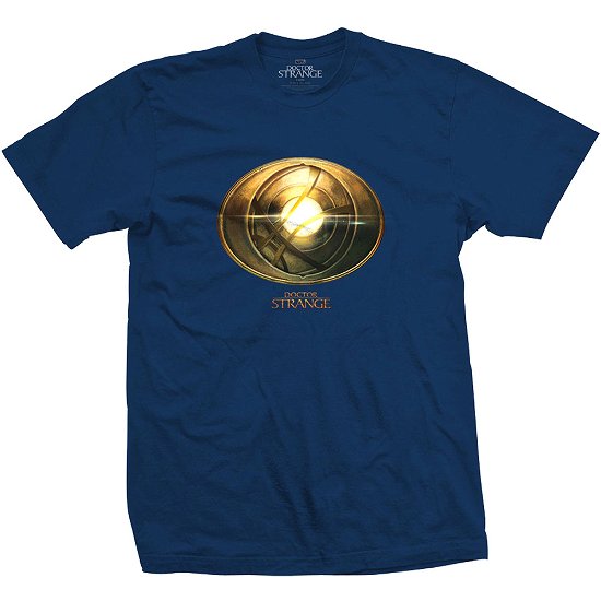 Marvel Comics Unisex T-Shirt: Doctor Strange Amulet - Marvel Comics - Mercancía - Bravado - 5055979954651 - 