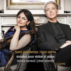 Vieuxtemps & Vierne: Sonates Pour Violon Et Piano - Tatiana Samouil - Music - CYPRES - 5412217046651 - February 14, 2025