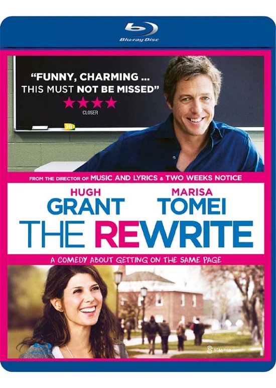Cover for Hugh Grant / Marisa Tomei · The Rewrite (Blu-ray) (2015)
