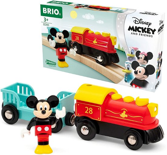 Cover for Brio · Brio - Mickey Mouse Battery Train (32265) (Legetøj)