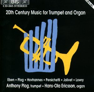 Cover for 20th Century Music for Trumpet &amp; Organ / Various (CD) (1994)
